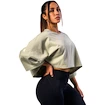 Koszulka damska Nebbia STRONG BEAUTY Oversized Cropped Tee JUST FLOW 431 light green