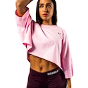 Koszulka damska Nebbia STRONG BEAUTY Oversized Cropped Tee JUST FLOW 431 pink