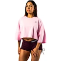 Koszulka damska Nebbia STRONG BEAUTY Oversized Cropped Tee JUST FLOW 431 pink