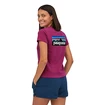 Koszulka damska Patagonia  P-6 Logo Responsibili Star Pink