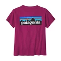 Koszulka damska Patagonia  P-6 Logo Responsibili Star Pink