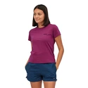 Koszulka damska Patagonia  P-6 Logo Responsibili Star Pink