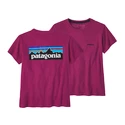 Koszulka damska Patagonia  P-6 Logo Responsibili Star Pink