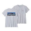 Koszulka damska Patagonia  P-6 Logo Responsibili White
