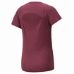 Koszulka damska Puma  Run 5K Logo Tee Grape Wine