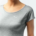 Koszulka damska Salewa  Puez Melange Dry S/S Tee Quiet Shade Melange