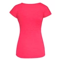 Koszulka damska Salewa  Puez Melange Dry S/S Tee Rose Red Melange