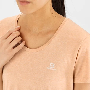 Koszulka damska Salomon  Agile SS Tee Sirocco