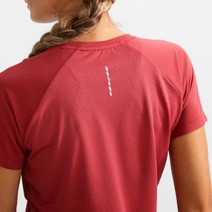 Koszulka damska Salomon  Cross Rebel SS Tee Earth Red