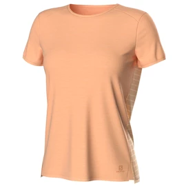 Koszulka damska Salomon Outline Summer SS Tee Apricot Ice