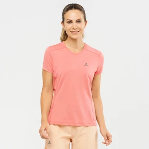 Koszulka damska Salomon  XA Tee W Brick Dust