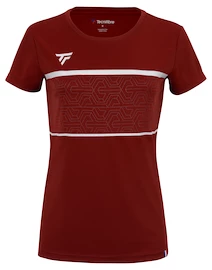 Koszulka damska Tecnifibre Club Tech Tee Cardinal