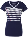 Koszulka damska Tecnifibre  Lady F2 Navy/White