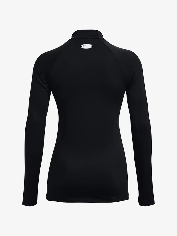 Koszulka damska Under Armour ColdGear Authentics Mockneck-BLK