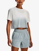 Koszulka damska Under Armour  DIP DYE CROP SS-GRY L