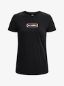 Koszulka damska Under Armour  GRADIENT PILL SS-BLK