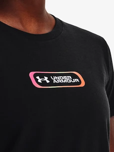 Koszulka damska Under Armour  GRADIENT PILL SS-BLK
