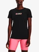 Koszulka damska Under Armour  GRADIENT PILL SS-BLK
