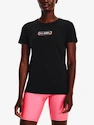 Koszulka damska Under Armour  GRADIENT PILL SS-BLK