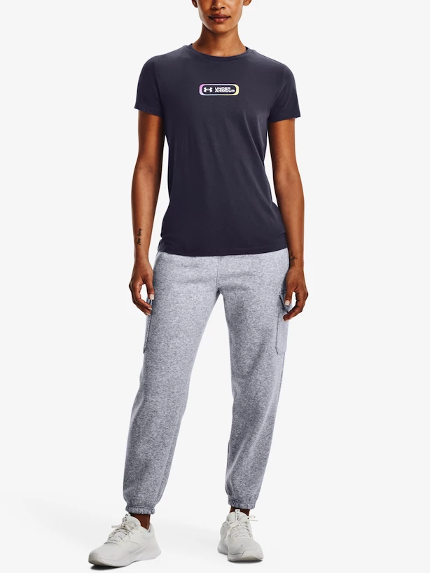 Koszulka damska Under Armour  GRADIENT PILL SS-GRY S