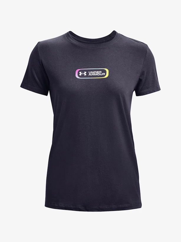 Koszulka damska Under Armour  GRADIENT PILL SS-GRY S