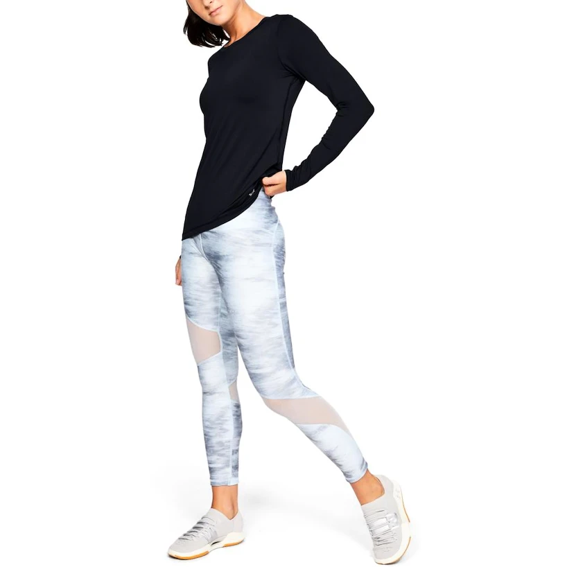 Koszulka damska Under Armour HeatGear Long Sleeve Black XS