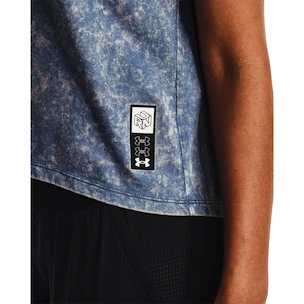Koszulka damska Under Armour  Run Anywhere Short Sleeve-BLU