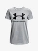 Koszulka damska Under Armour  SPORTSTYLE LOGO SS-GRY