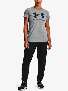 Koszulka damska Under Armour  SPORTSTYLE LOGO SS-GRY