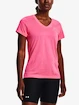 Koszulka damska Under Armour  Tech SSV - Twist-PNK
