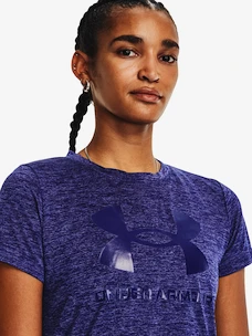 Koszulka damska Under Armour  Tech Twist BL Gel SSC-BLU XS