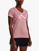 Koszulka damska Under Armour  Tech Twist Graphic SSV-PNK XS