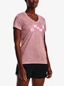 Koszulka damska Under Armour  Tech Twist Graphic SSV-PNK XS
