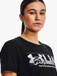 Koszulka damska Under Armour  VINTAGE PERFORMANCE SS-BLK XS