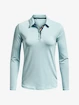 Koszulka damska Under Armour  Zinger MicroStripe LSPolo-BLU S