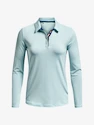Koszulka damska Under Armour  Zinger MicroStripe LSPolo-BLU S