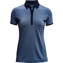 Koszulka damska Under Armour  Zinger SS Novelty Polo Mineral Blue