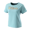Koszulka damska Wilson  Script Eco Cotton Tee W Reef
