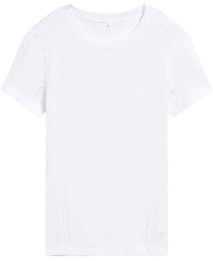 Koszulka damska Wilson  W Pro Seamless Tee Bright White