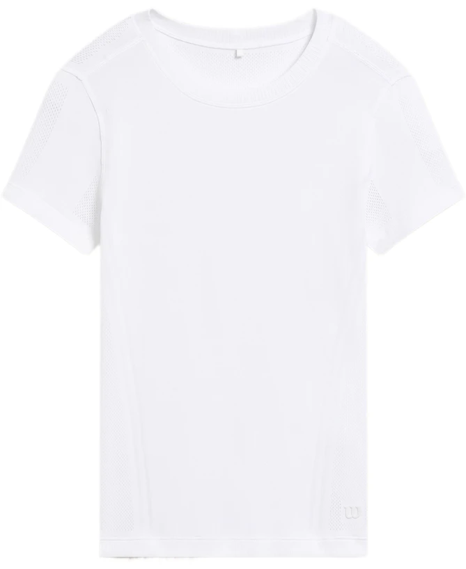 Koszulka damska Wilson  W Pro Seamless Tee Bright White S