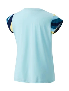 Koszulka damska Yonex  Women's Crew Neck Shirt 20754 Cyan XS