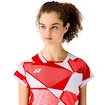 Koszulka damska Yonex  Women's Crew Neck Shirt 20850 Tango Red