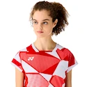 Koszulka damska Yonex  Women's Crew Neck Shirt 20850 Tango Red