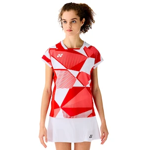 Koszulka damska Yonex  Women's Crew Neck Shirt 20850 Tango Red