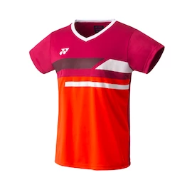 Koszulka damska Yonex Womens Crew Neck Shirt YW0029 Reddish Rose