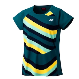 Koszulka damska Yonex Womens T-Shirt 16694 Blue/Green