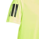 Koszulka dziecięca adidas  B Club 3 Stripes Tee Lucid Lemon