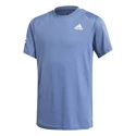 Koszulka dziecięca adidas  B Club 3STR Tee Blue