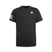 Koszulka dziecięca adidas  Boys Club 3STR Tee Black