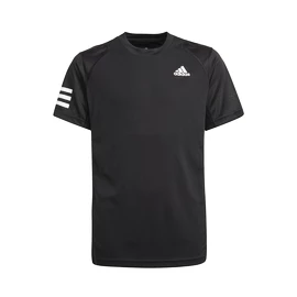 Koszulka dziecięca adidas Boys Club 3STR Tee Black